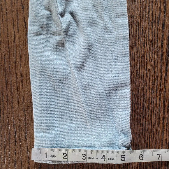 Zara Basic Skinny Leg Light Wash Jeans Size Women's 6 - Picture 9 of 12